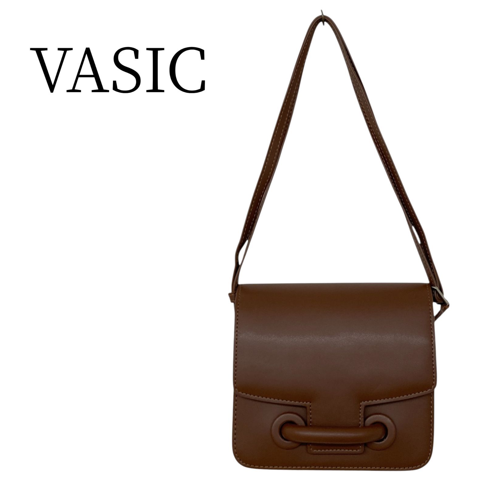 VASIC ヴァジック ブラウン ショルダーバッグ