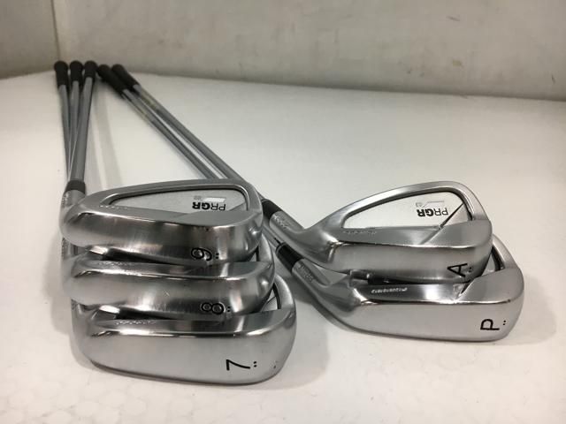 返品OK 【中古ゴルフクラブ】(5本セット)プロギア PRGR 03 アイアン