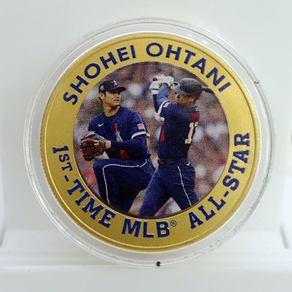 The Highland Mint 2021 大谷翔平2021 MLB オールスターゲーム 初出場記念 ゴールドコイン 趣味雑貨