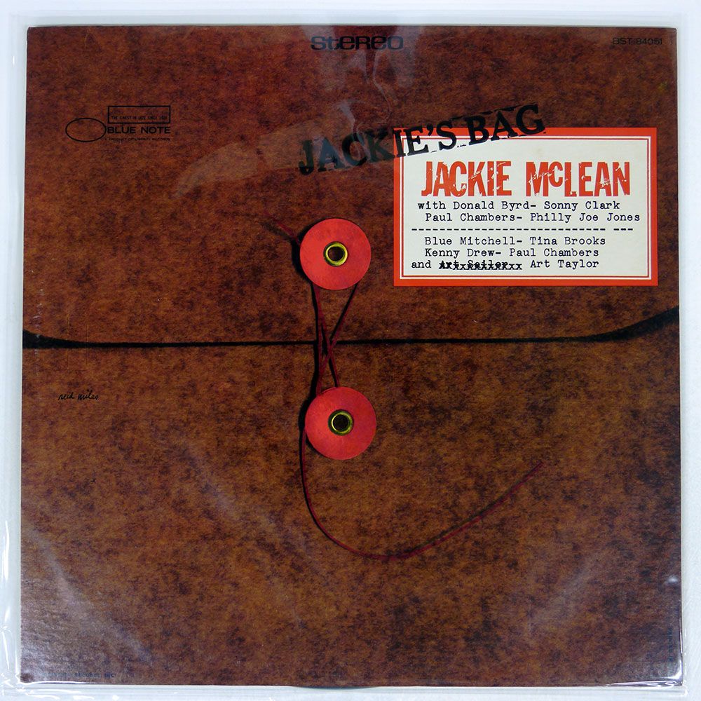 ブランドCD・DVD・ブルーレイ - US盤 JACKIE MCLEAN/JACKIES BAG