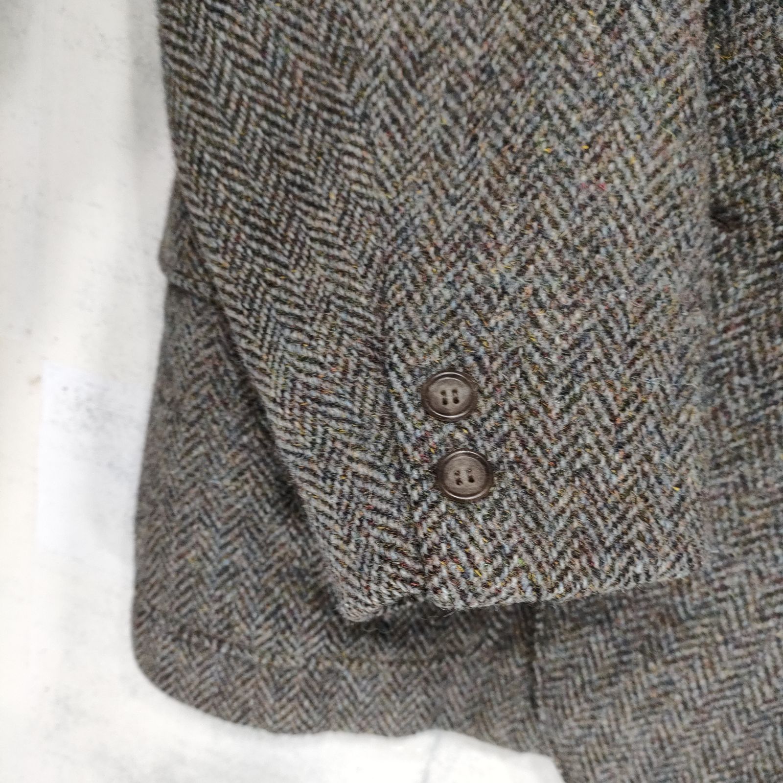 HARRIS TWEED ハリスツイード テーラードジャケット 60〜70s サイズSM