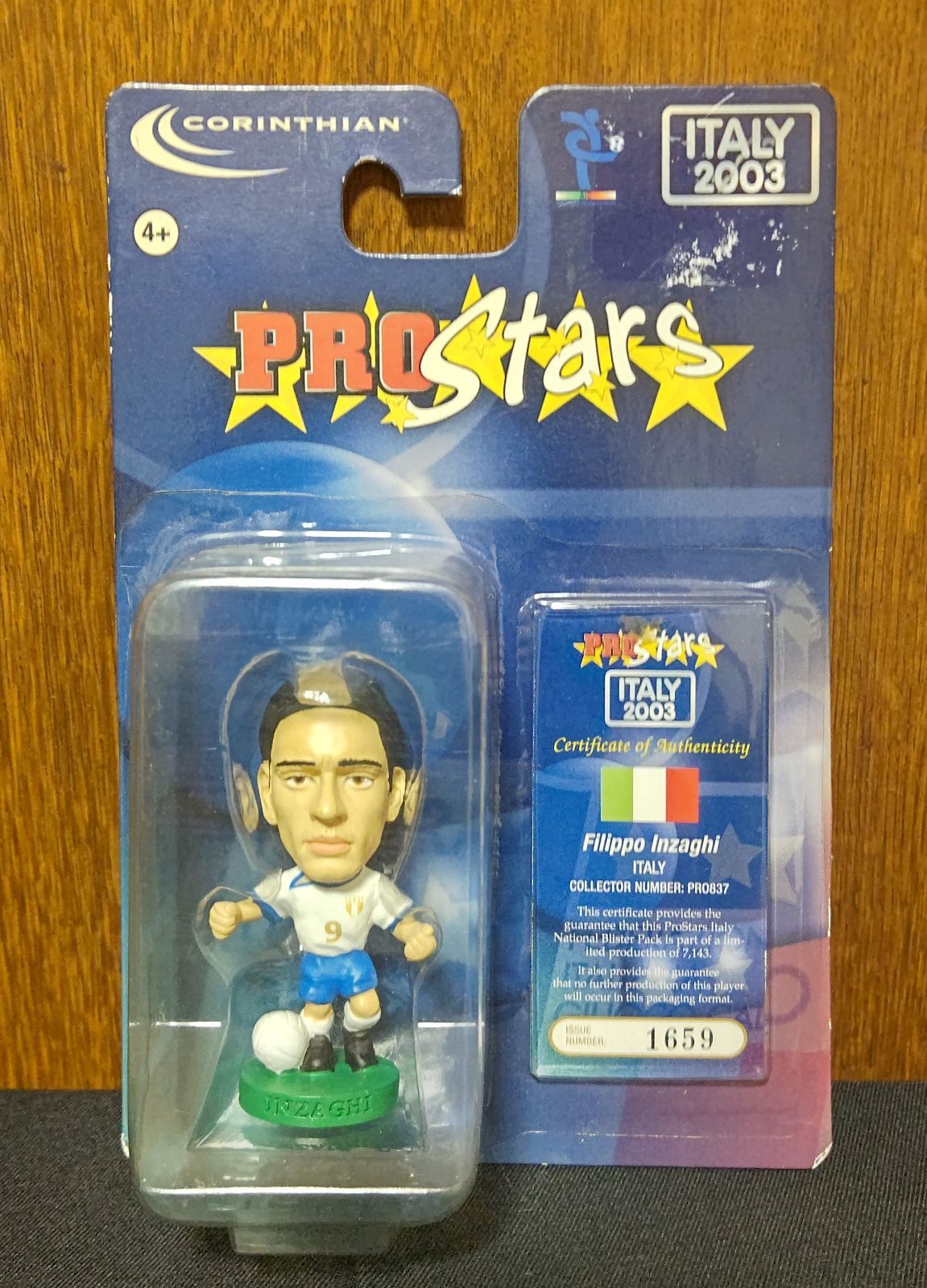 コリンシアン INZAGHI インザーギ PROSTARS 未開封 2003 - スポーツ