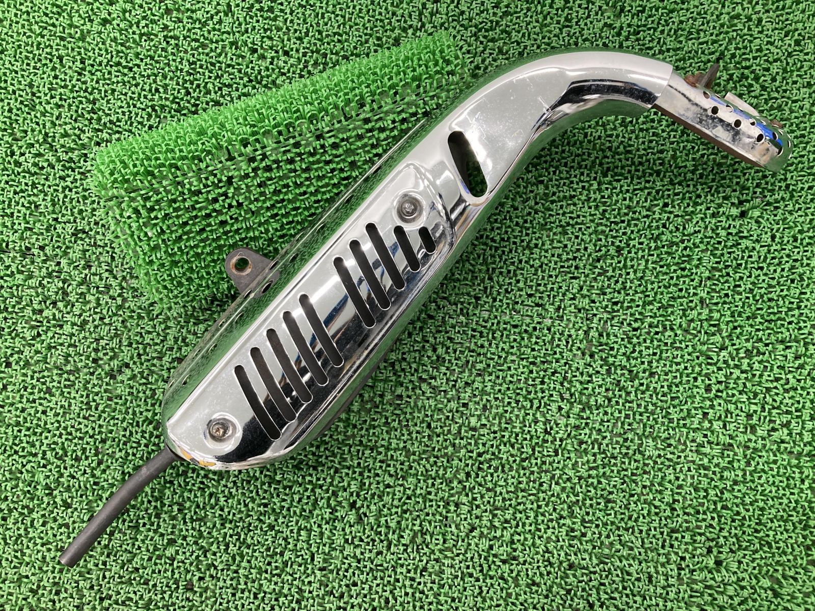 モンキー マフラー HM165 K1 ホンダ 純正 中古 バイク 部品 Z50J ヒートガード コケキズ無し 品薄 希少品 車検 Genuine
