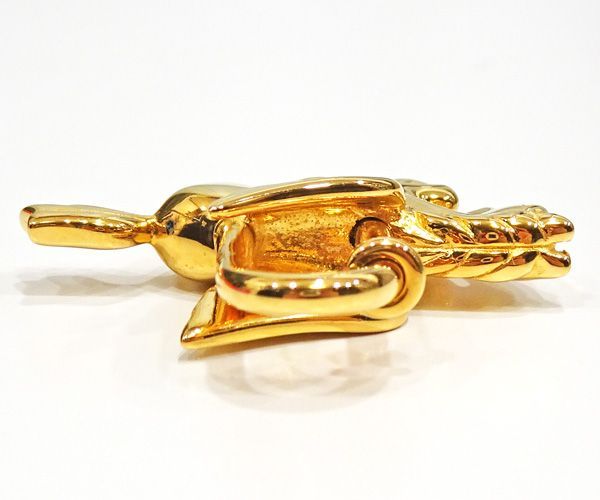 極美品 HERMES エルメス カデナ ペガサス ゴールドGP 極美品 HERMES エルメス カデナ ペガサス ゴールドGP
