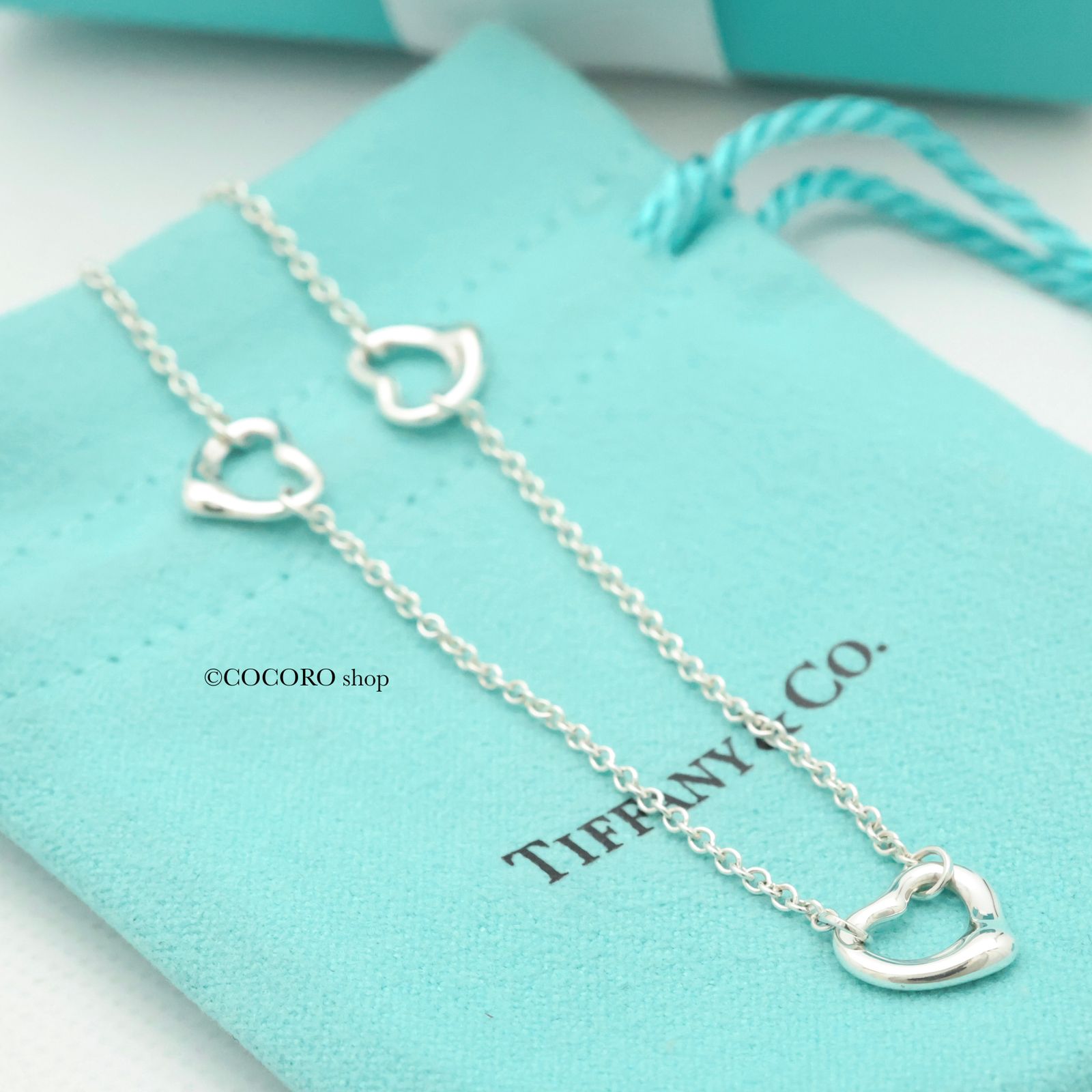 Tiffany＆Co. ティファニー 3連 トリプルオープンハート