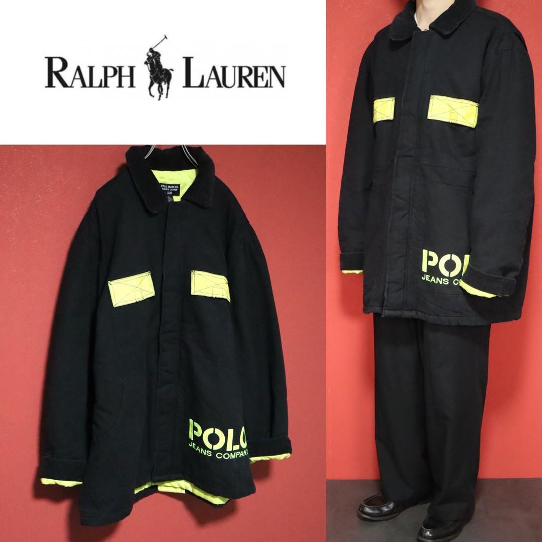 POLO RALPH LAUREN リフレクターロゴ オーバーサイズ ジャケット POLO RALPH LAUREN リフレクターロゴ オーバーサイズ ジャケット