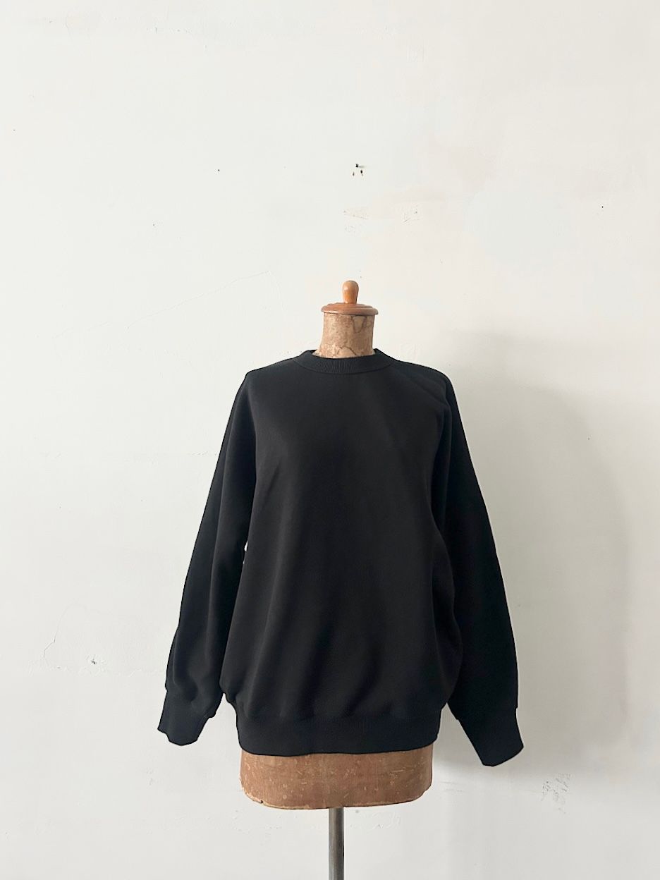 TRAVAIL MANUEL 起毛裏毛ドルマンプルオーバー