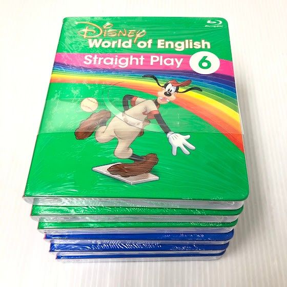 ディズニー英語システム ストレートプレイ Blu-ray 2024年 ほぼ未開封