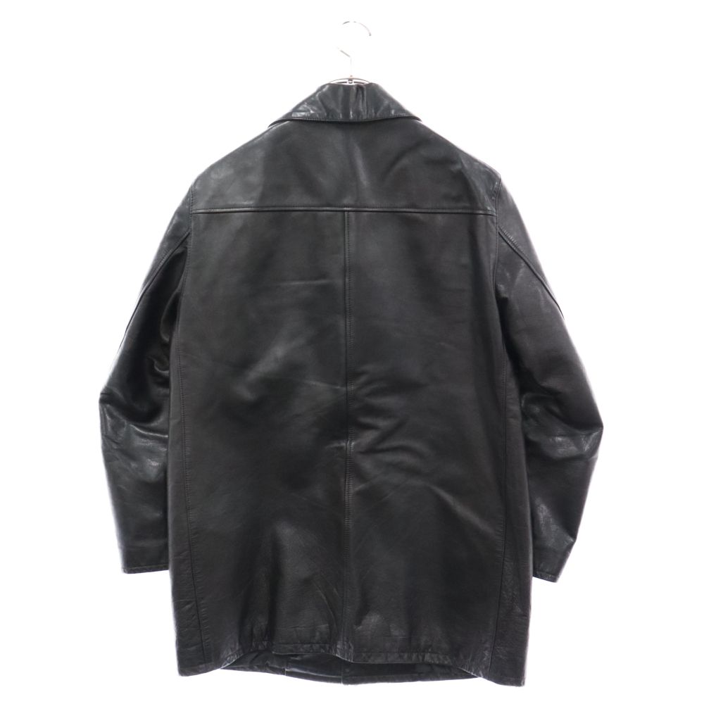 WACKO MARIA (ワコマリア) 19AW LEATHER COAT (TYPE 1) ホースレザーカーコート ブラック