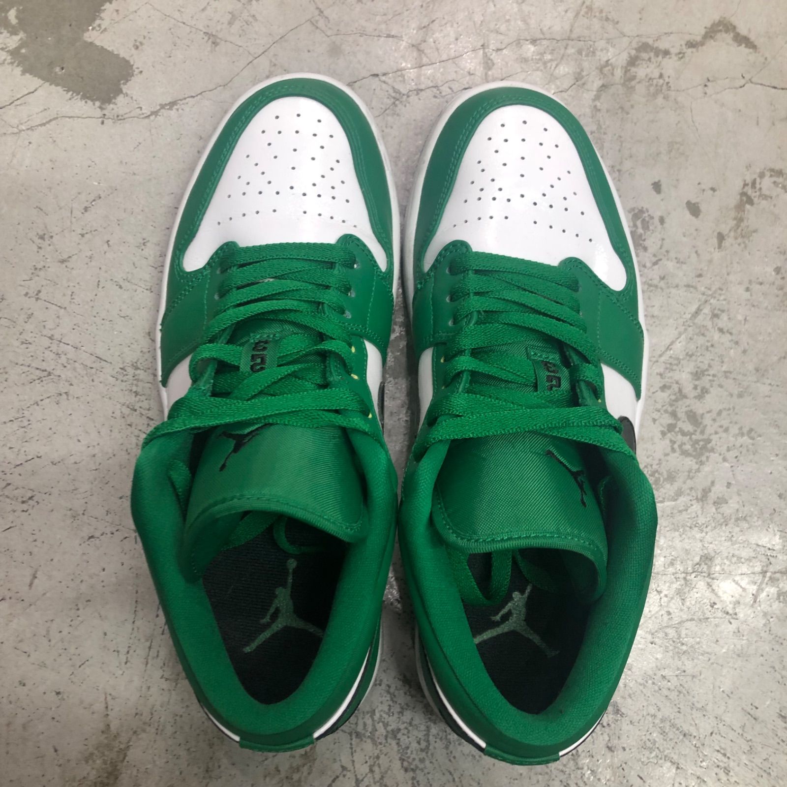 NIKE AIR JORDAN 1 LOW PINE GREEN WHITE ジョーダン1 ローカット 