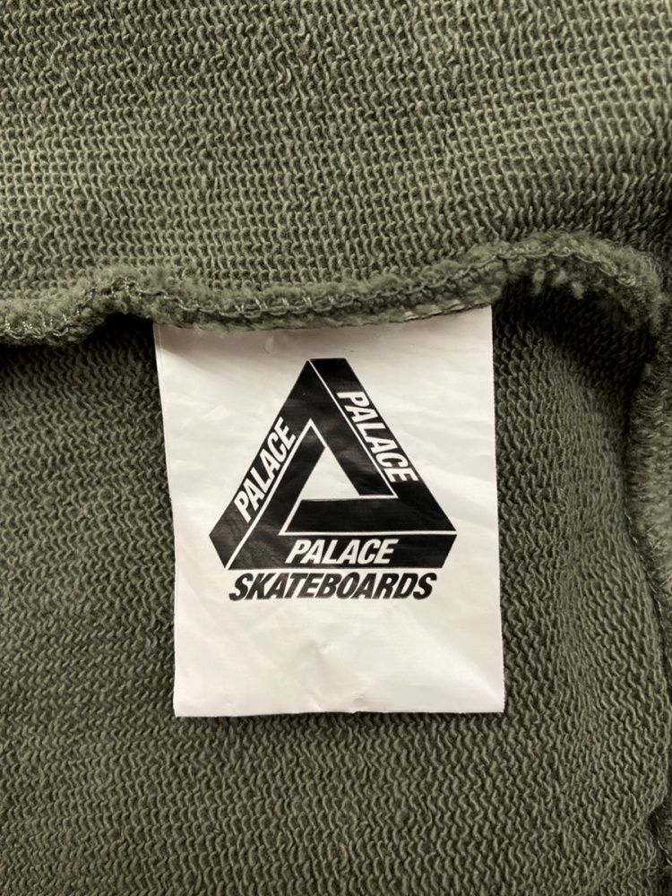 パレス PALACE 20AW SOFAR CREW スウェット クルーネック スケートボード 緑 スウェット ロゴ カーキ Sサイズ 104MT-447