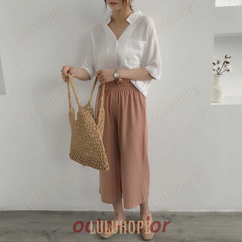 Tシャツ トップス レディース きれいめ 40代 無地 半袖トップス オシャレ ブラウス tシャツ 綿 着痩せ 韓国風 楽天市場】Tシャツ トップス レディース きれいめ 40代 無地