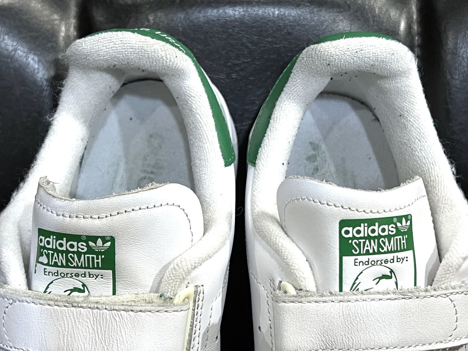 美品 アディダス 天然皮革 スタンスミス コンフォート 25.5cm 白緑 adidas STAN SMITH CF S75187 ベルクロ |mercariメルカリ官方指定廠商|Bibian比比昂代買代購