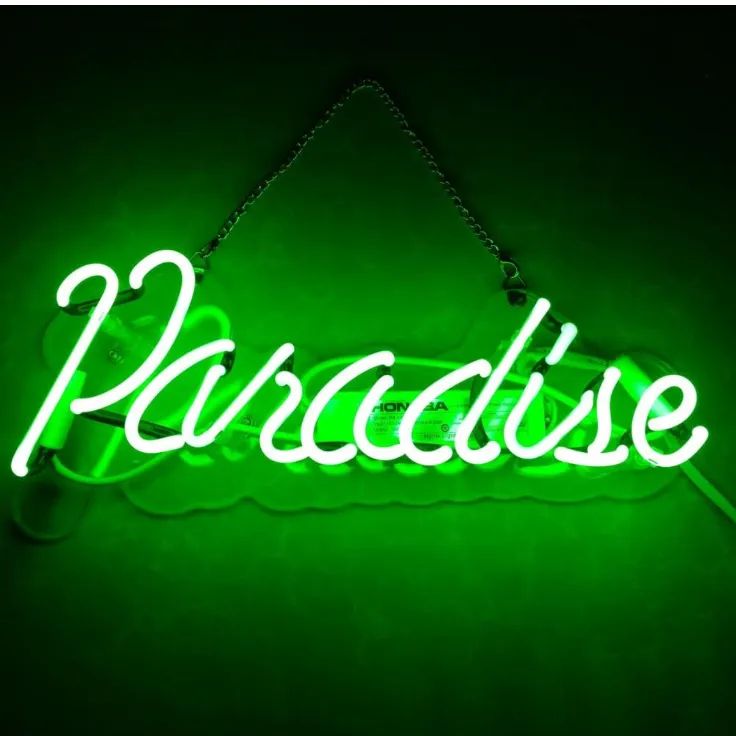 ネオンサイン paradise NEON ネオン管 オーダーメイド 英文字 ネオンサイン paradise NEON ネオン管 オーダーメイド 英文字 GAMEROOM