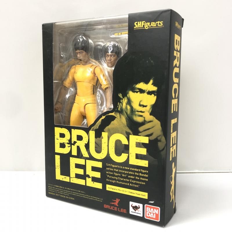 【中古】バンダイ S.H.Figuarts ブルース・リー Yellow Track Suit 死亡遊戯[15]