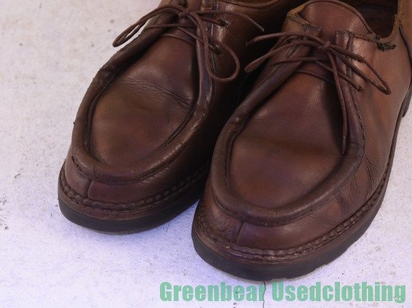 W412◇フランス製 パラブーツ Paraboot ビンテージ メンズシューズ 茶 