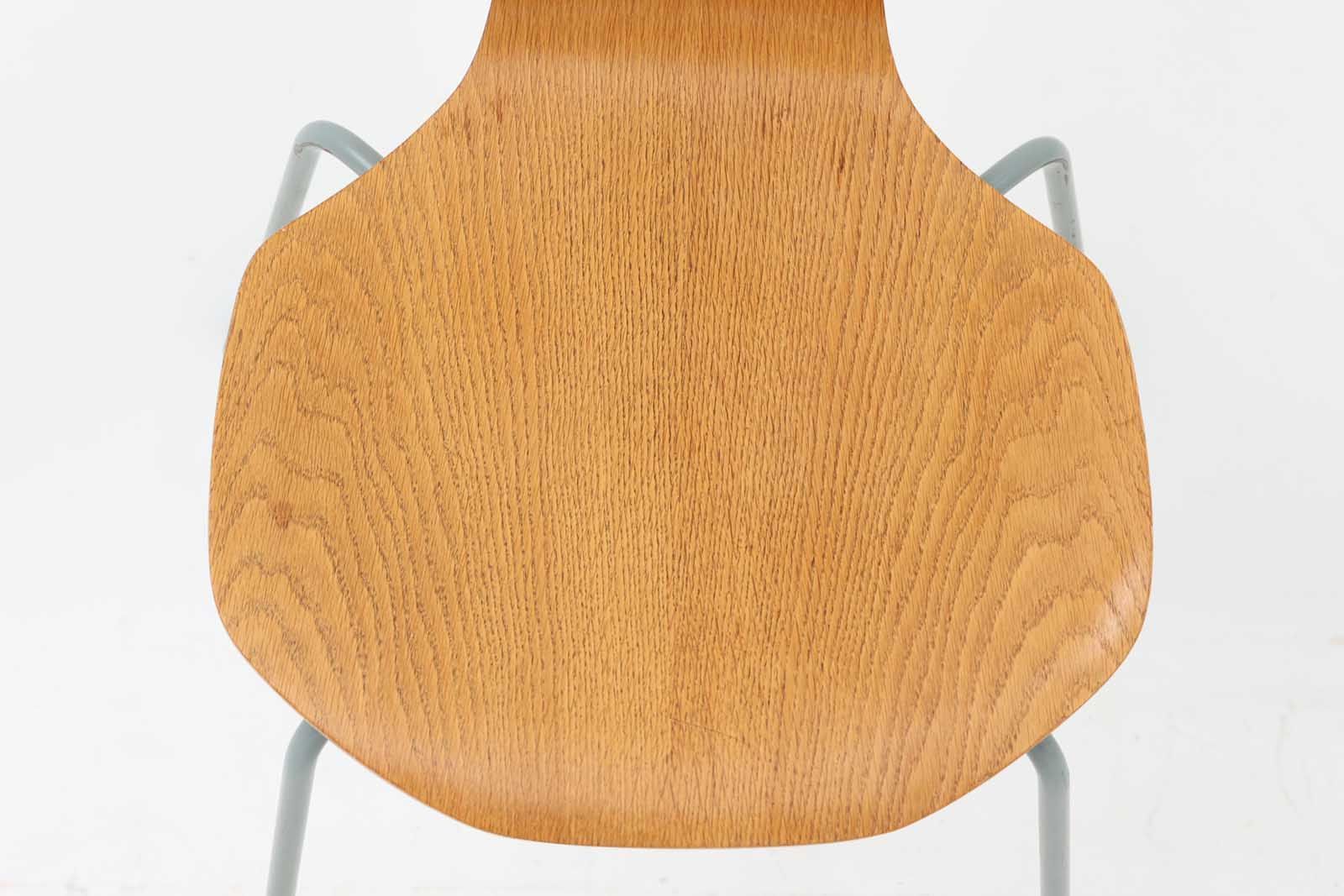 Fritz Hansen(フリッツ・ハンセン) Ｔチェア オーク材 Arne Jacobsen(アルネ・ヤコブセン) 北欧家具ビンテージ/DK12894  - メルカリ