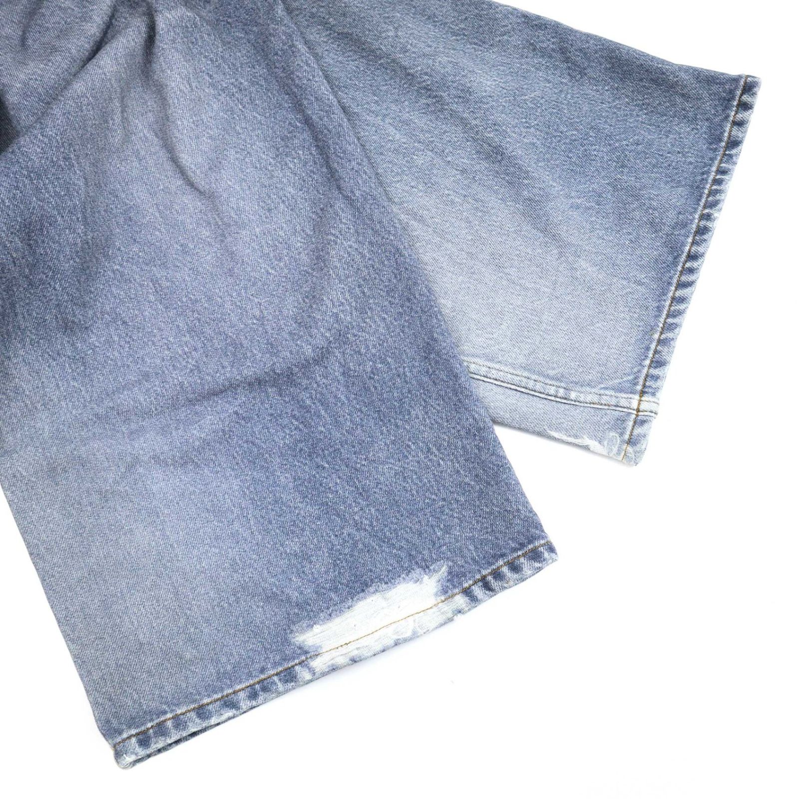 BALENCIAGA バレンシアガ Trompe L Oeil Jeans トロンプルイユ ワイド