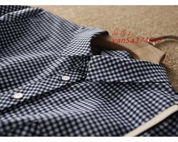 シャツワンピース ひざ下丈