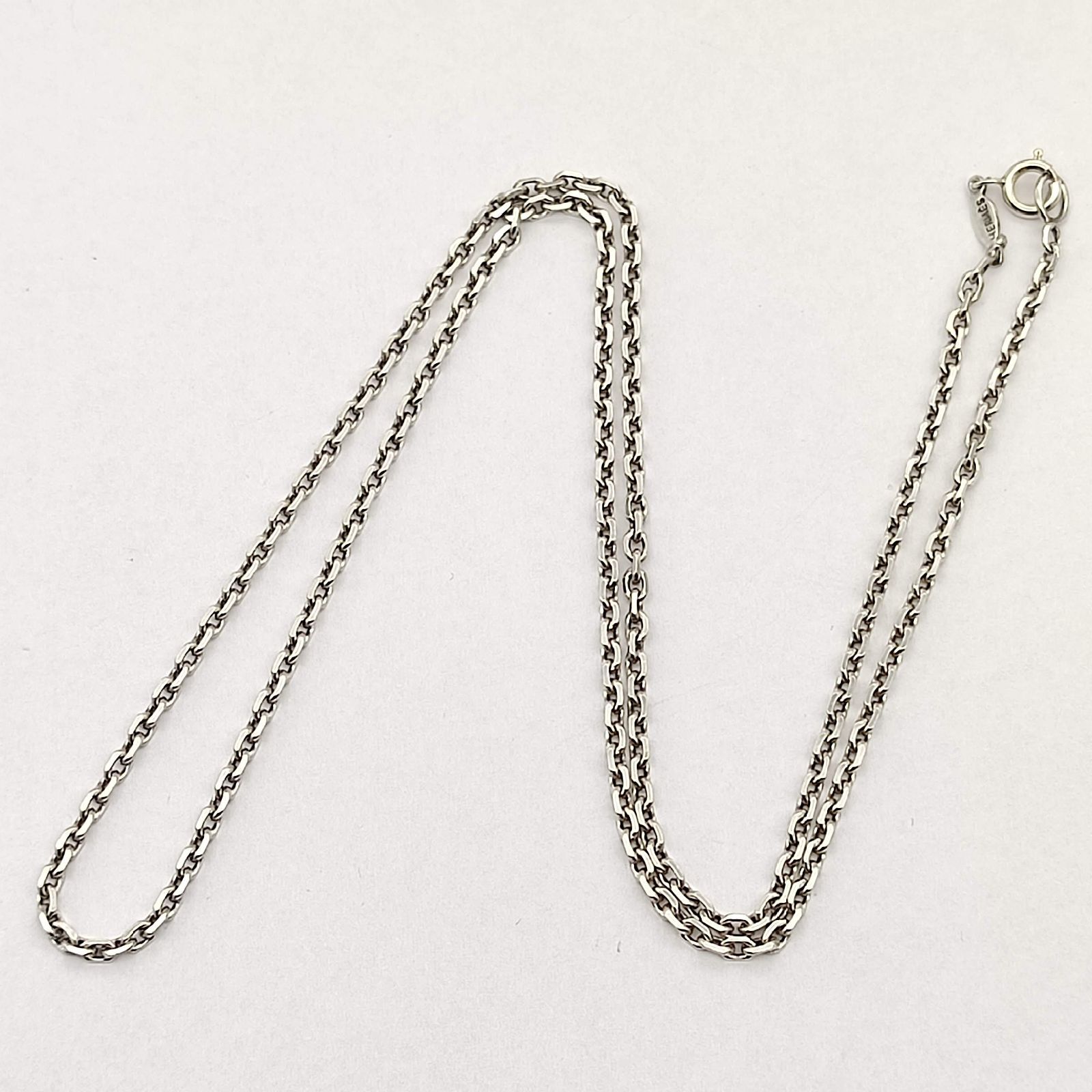 美品】HERMES エルメス チェーンネックレス SILVER シルバー925
