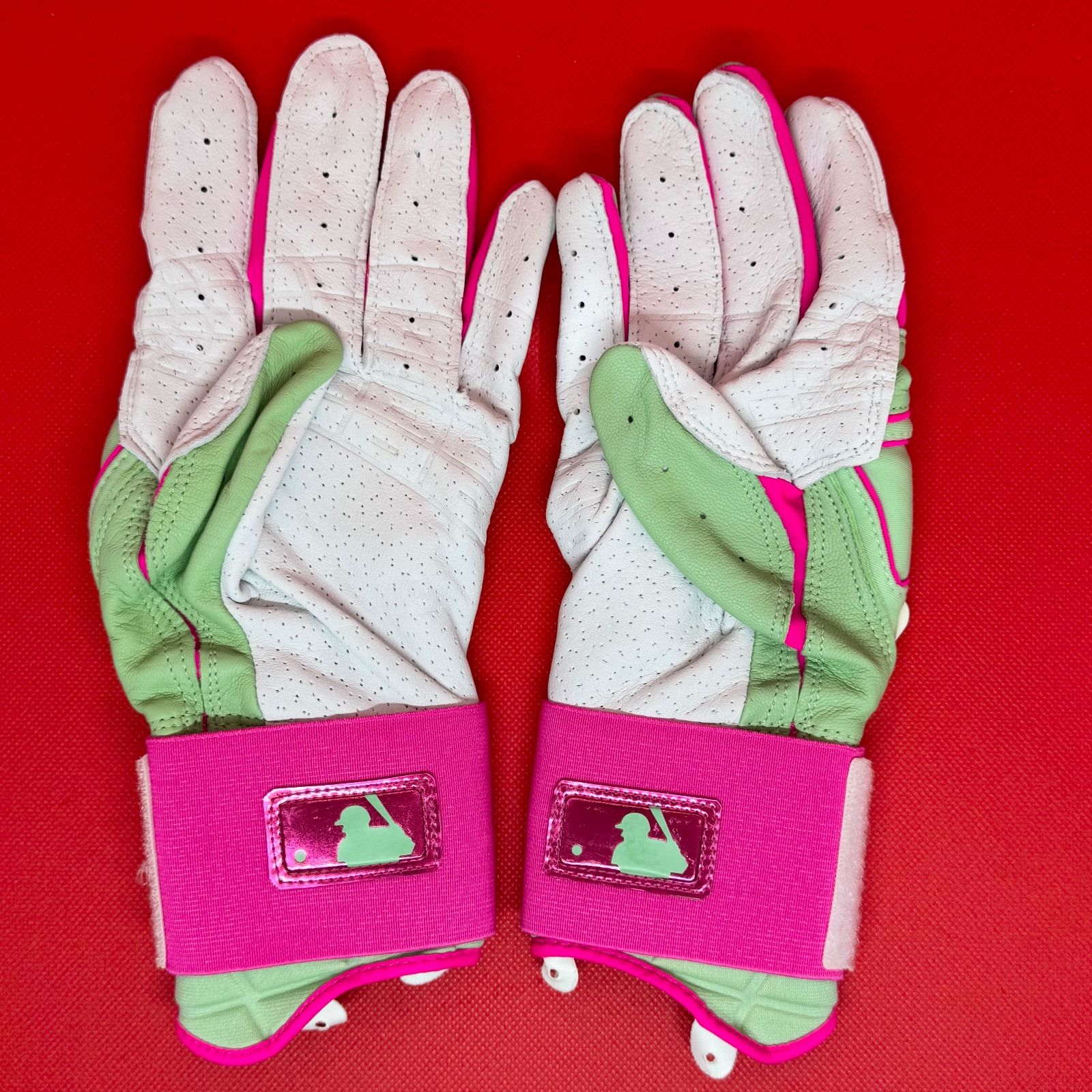 最短翌日お届け。 フランクリン バッティンググローブ パワーストラップ インフィニット ミント ピンク サイズ