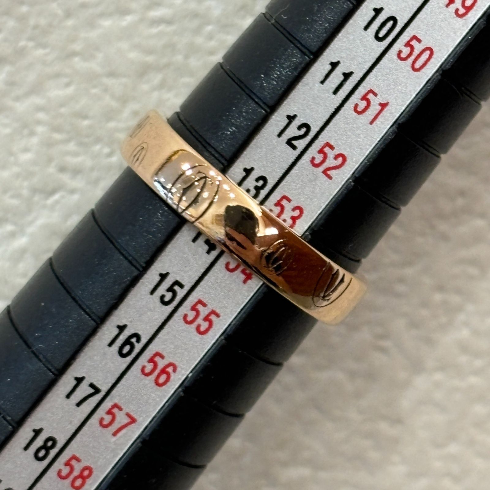 ΩNA3928 磨き仕上げ済み!Cartier カルティエ リング ハッピー ΩNA3928 磨き仕上げ済み!Cartier カルティエ リング ハッピー