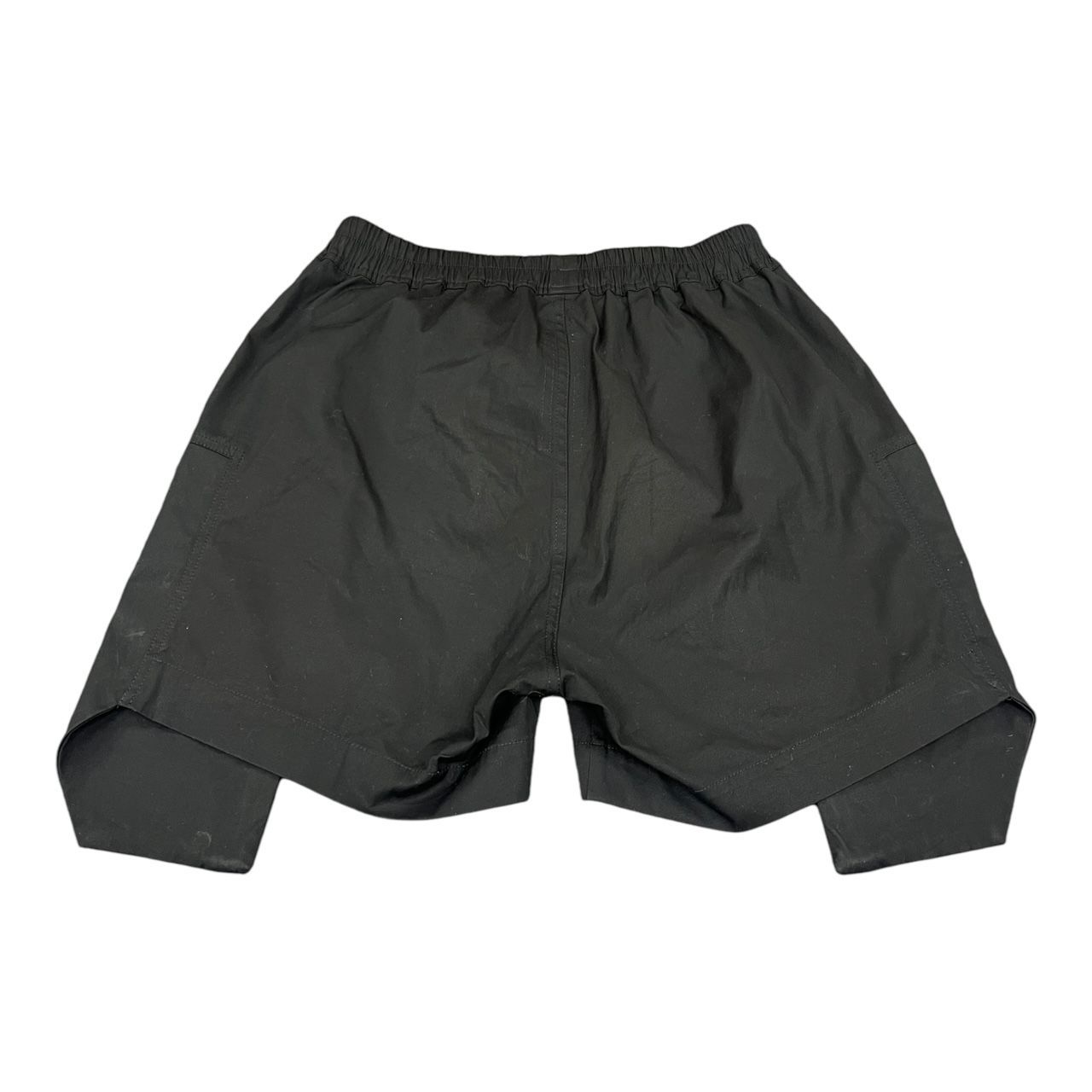 国内正規 Rick Owens 23SS Bauhaus Boxers Shorts バウハウス ボクサー ショーツ ハーフパンツ カーゴ  マルチポケット リックオウエンス RU01C4356-TE ブラック 48 67967A6