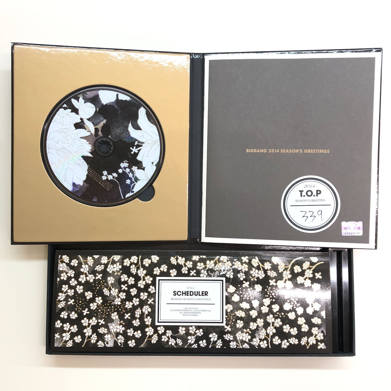 BIGBANG 2014 SEASON'S GREETINGS T.O.P <<Z-6-M6526 TOP, G-Dragon