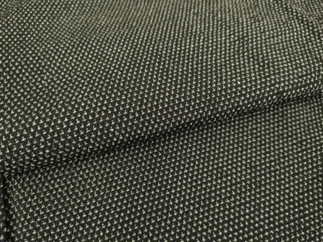 平和屋着物▽本塩沢　単衣　蚊絣　黒地　正絹　逸品　DAAS0719az 平和屋着物▽本塩沢 単衣 蚊絣 黒地 正絹 逸品 DAAS0719az - メルカリ