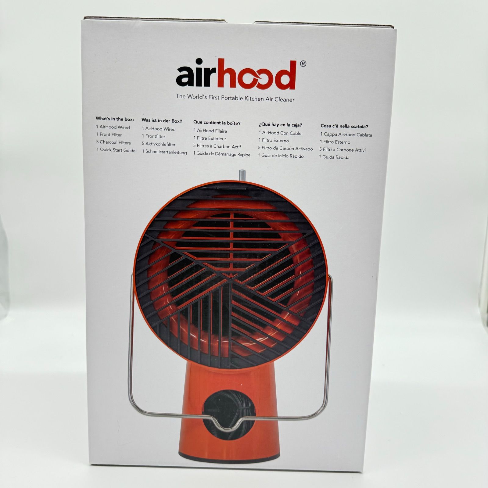 新品未使用品 airhood ポータブルキッチンエアクリーン - メルカリ