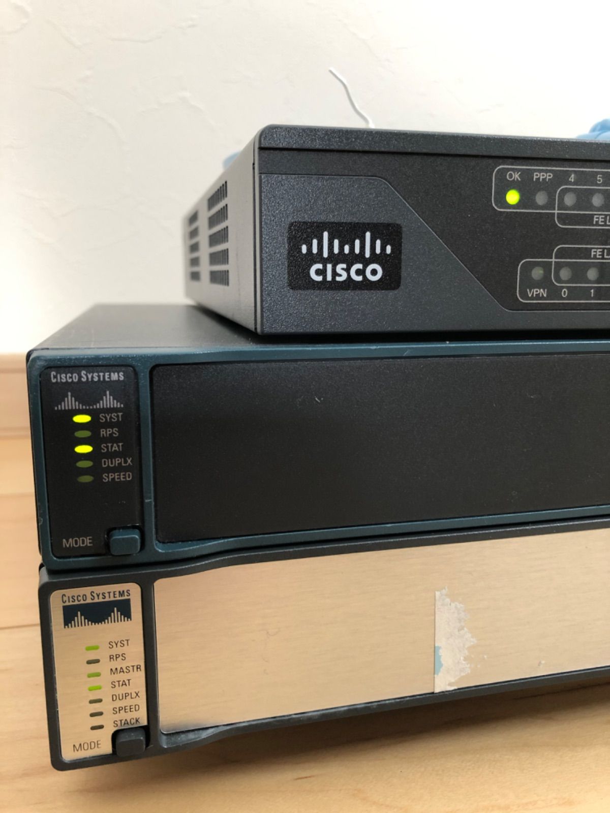 CCNA、CCNP】Cisco ルータ、L3スイッチ、L2スイッチ色々セット - メルカリ