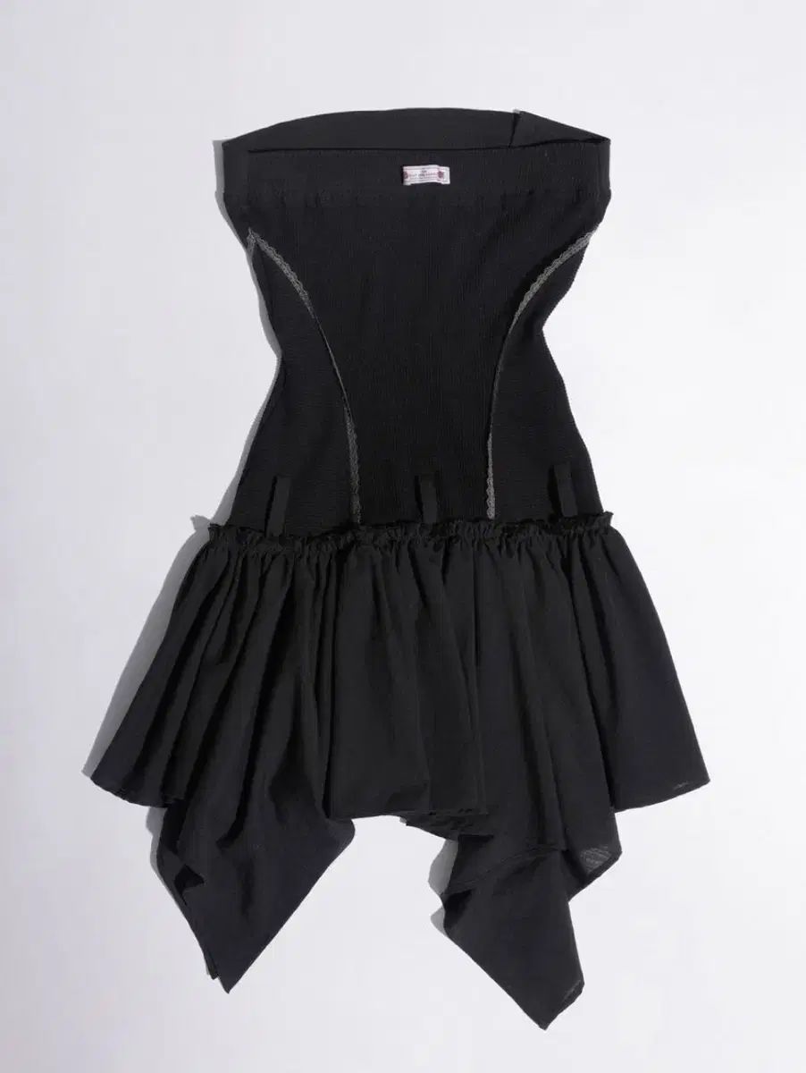 チューブトップ ドレス