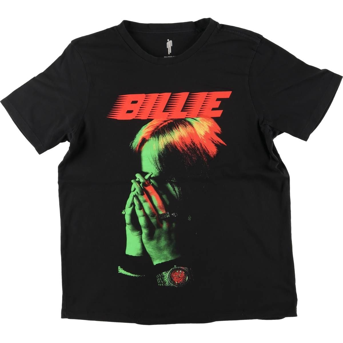 古着 BILLIEERASH ビリーアイリッシュ バンドTシャツ バンT