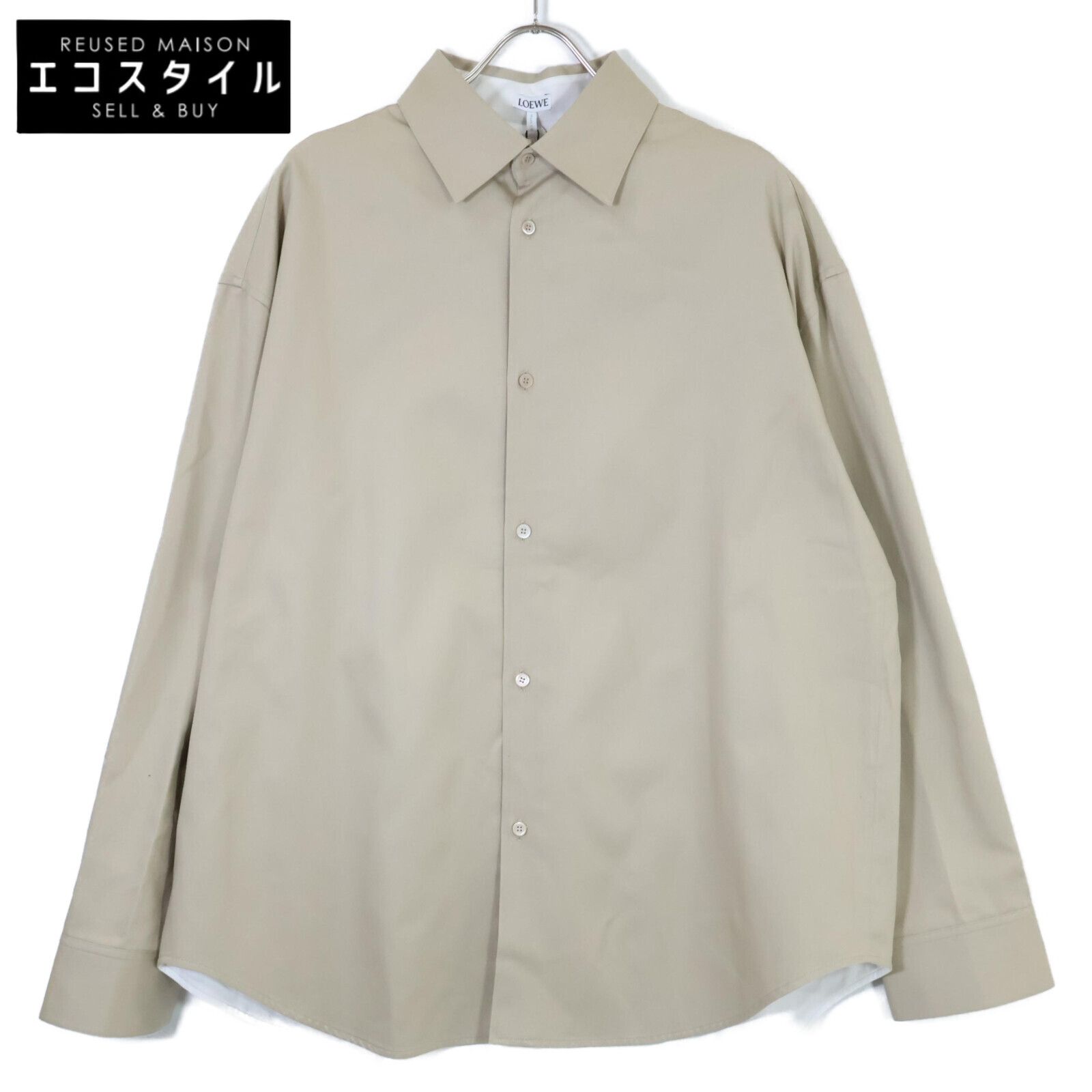 LOEWE ロエベ | 正規 H526Y05X79 アナグラムエルボー 長袖シャツ| 38
