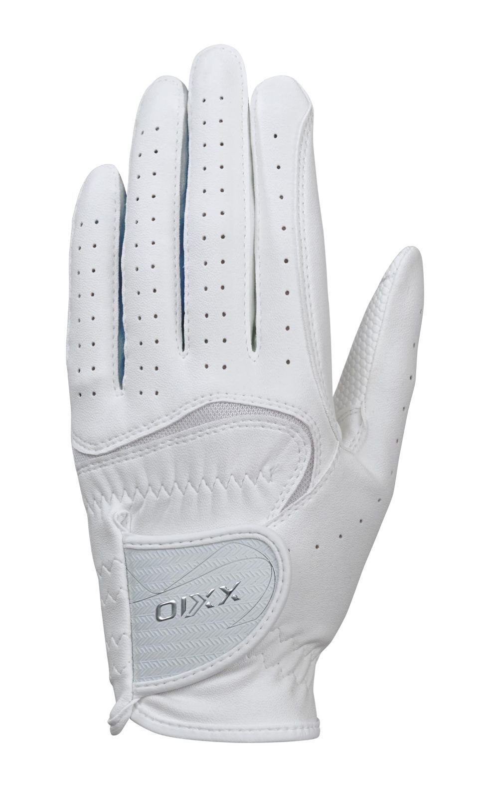 ホワイトネイビー_19 DUNLOP(ダンロップ) ゴルフ グローブ(手袋) レディス 両手用 XXIO ゼクシオ GGG-X021WW ホワイトネイビー 19cm ゴルフグローブ