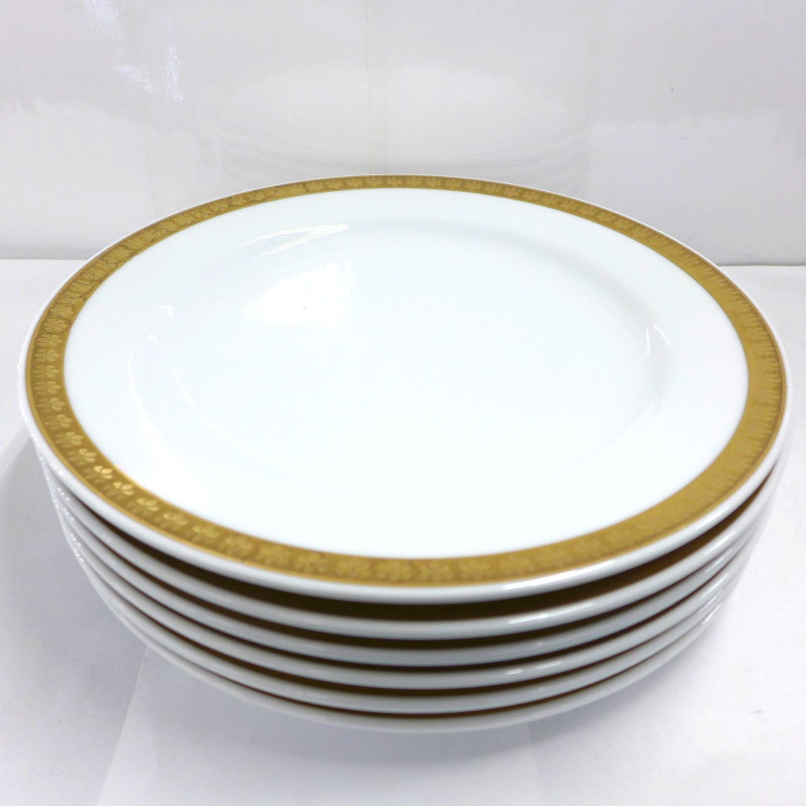 Noritake ノリタケ 金彩 ディナープレート / 大皿 25.5㎝ 6枚セット