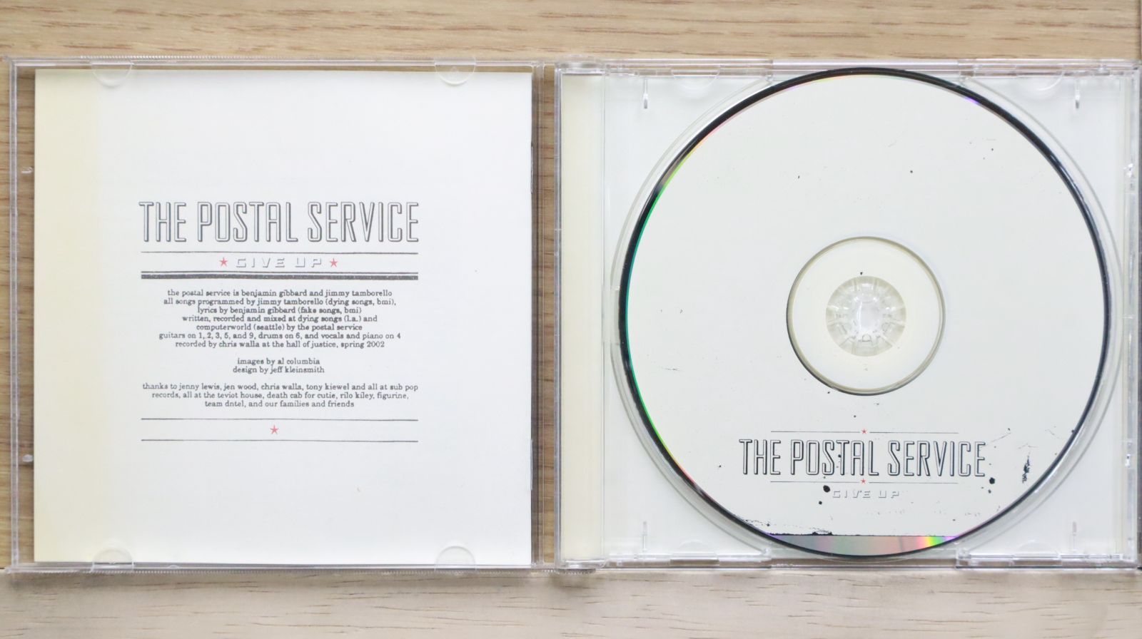 中古CD☆ザ・ポスタル・サービス/The Postal Service□ Give Up 