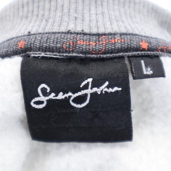 ショーンジョン プリント スウェット L グレー系 Sean John 長袖