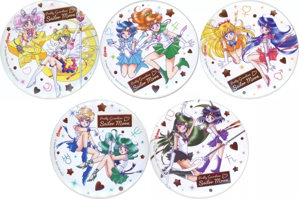 セーラームーン - 【５個】レア 明治 meiji セーラームーン 缶ミラー  鏡 コンプリート セーラームーン×明治コラボのオリジナル缶ミラーやっと見つけた