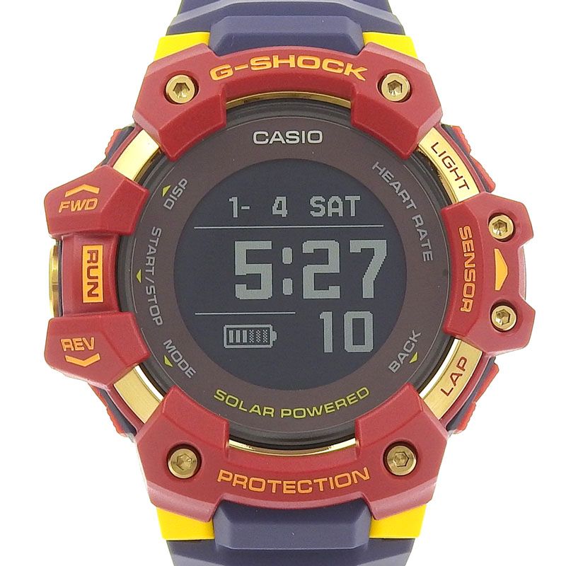 カシオ CASIO Gショック FCバルセロナMatchdayコラボ メンズ GPS