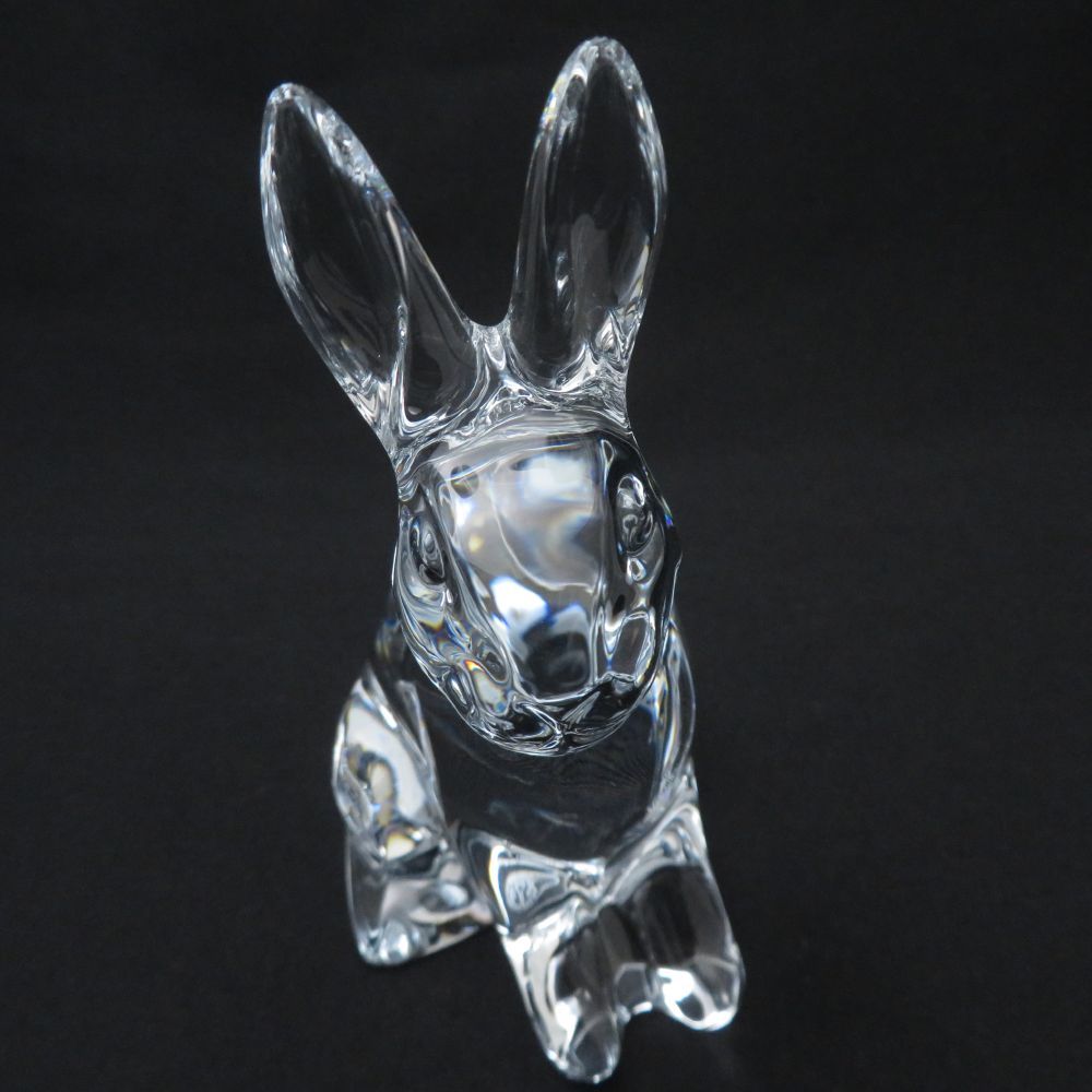 未使用 バカラ 置物 干支 卯 兎  十二支 Baccarat 置物 インテリア Amazon.co.jp: Baccarat バカラ 干支 オーナメント 兎 うさぎ