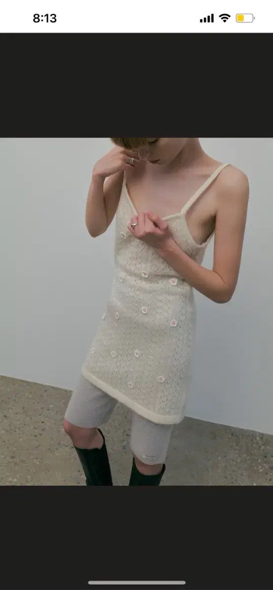 オーバーデューフ デイジー キー ウール ONE PIECE