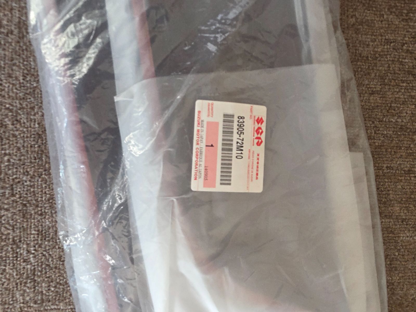 スズキ純正 ワゴンR ワイドバイザー