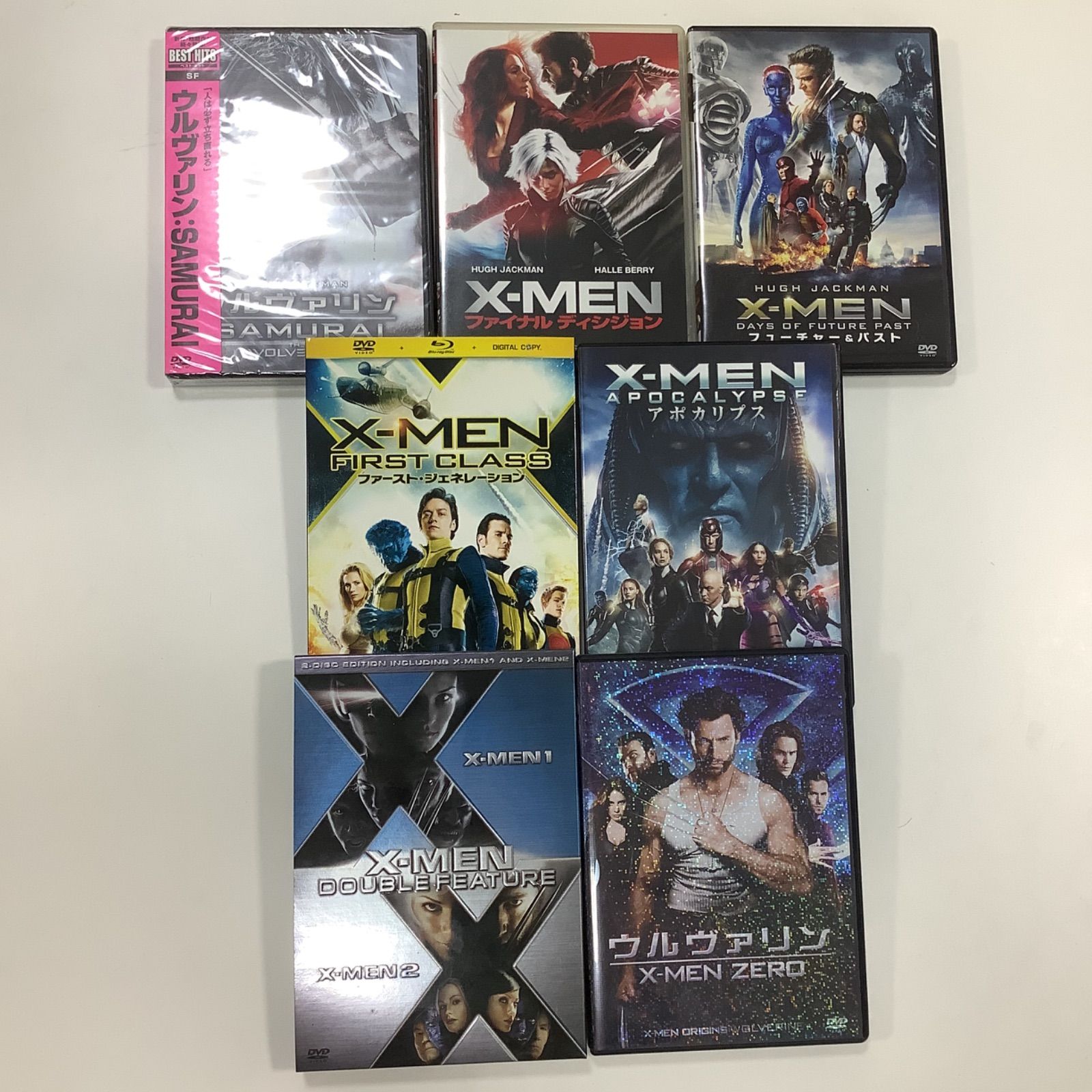 X-MENシリーズ DVD ブルーレイ 7点セット まとめ売り - メルカリ