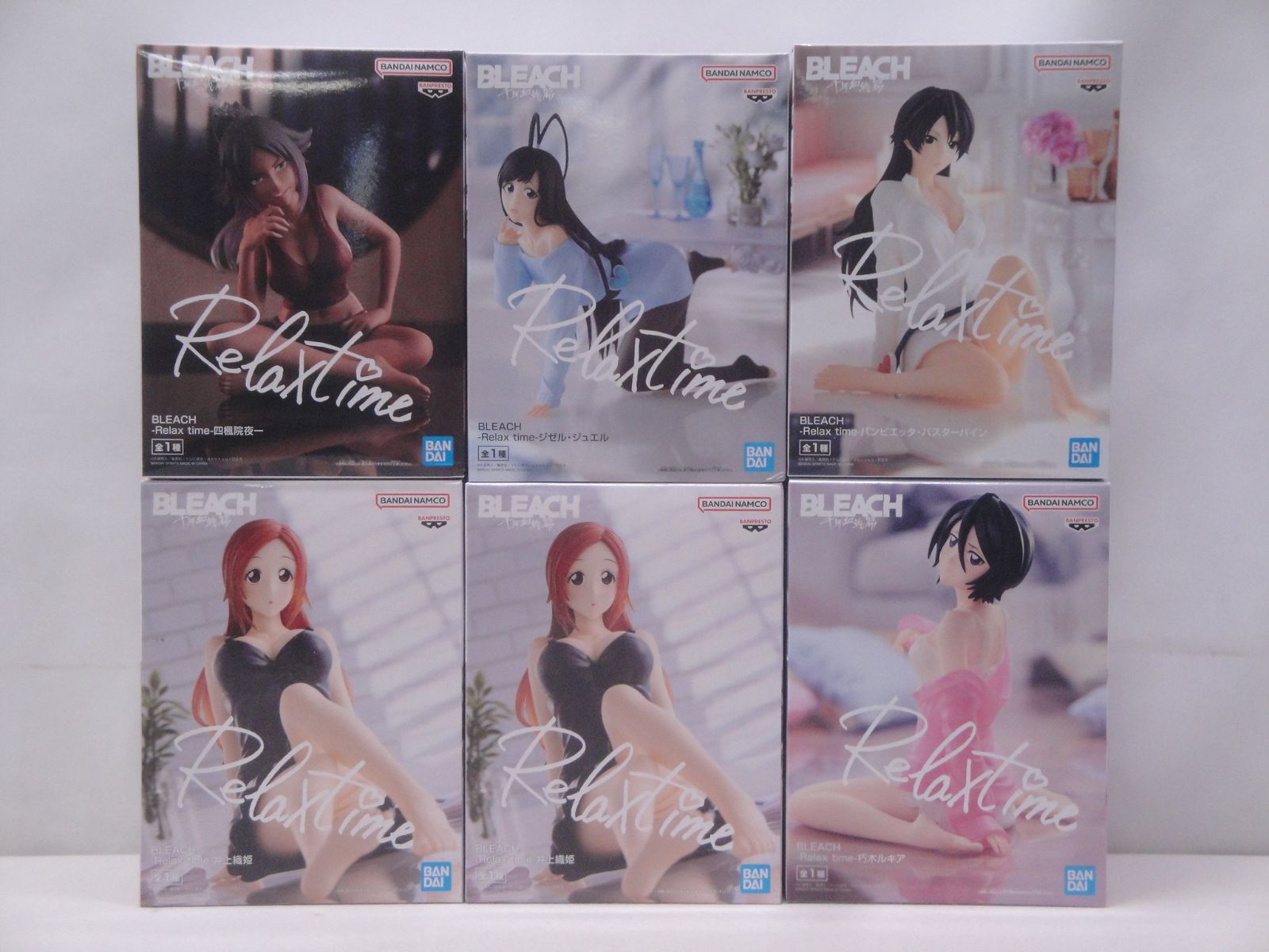 BLEACH ブリーチ Relax time 織姫 ルキア 夜一 ジゼル バンビエッタ 