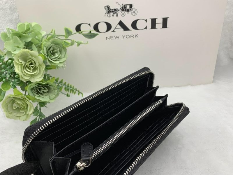 COACH コーチ 財布 長財布 プレゼント 贈り物 ロング ジップ