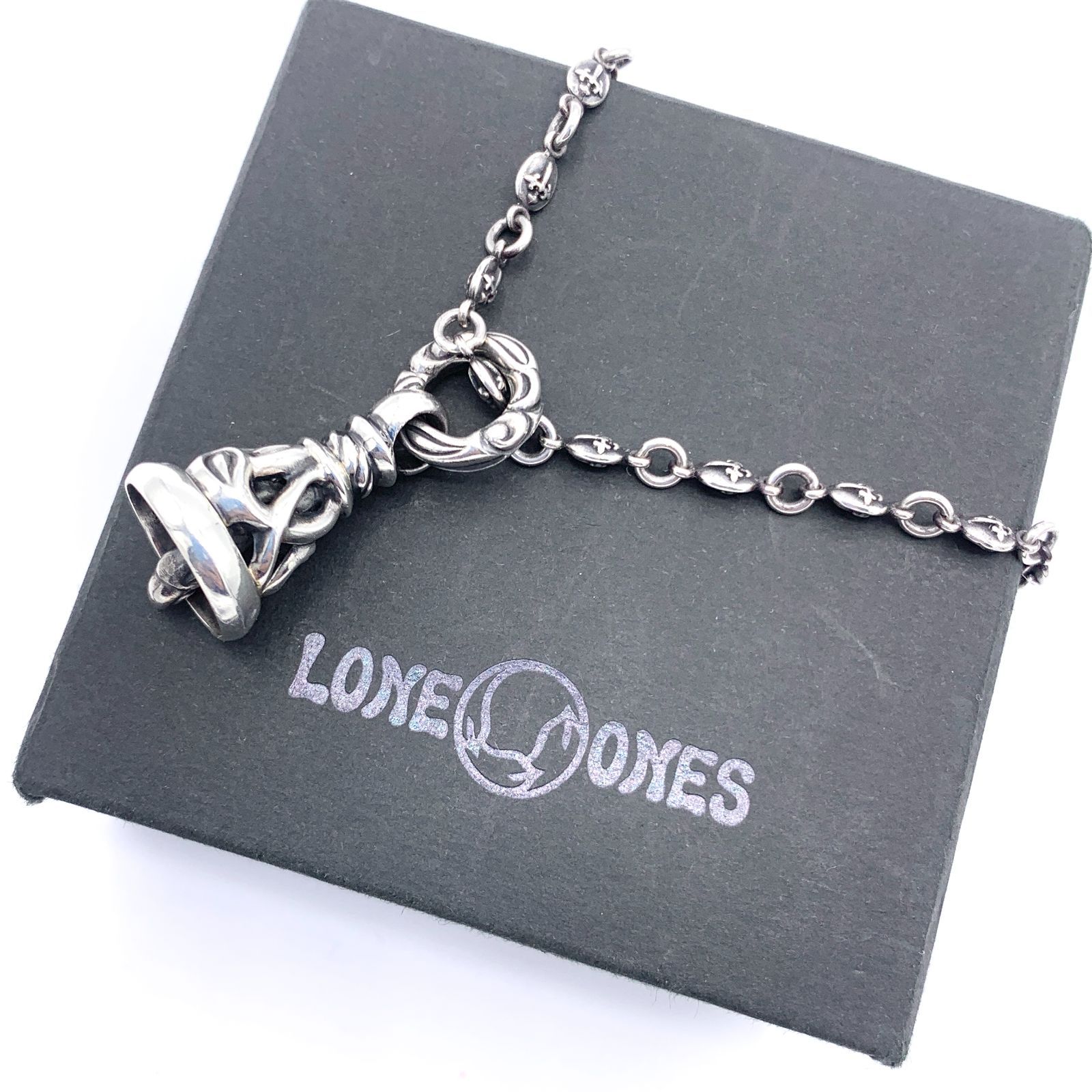 ト送料込 【美品】LONEONES ロンワンズ ドーヴルペンダントネックレス