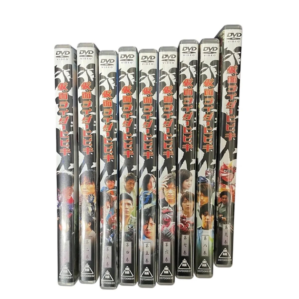 中古DVD】仮面ライダー響鬼 1〜9巻 9本セット - メルカリ