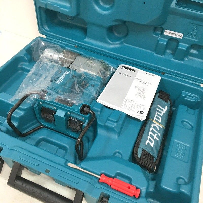 マキタ 充電式シャーレンチ WT310DZK 本体 ショルダベルト ケース付 18V 18V 36V対応 コードレス 電動工具 makita △ DW3146