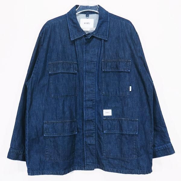 WTAPS ダブルタップス 23SS JMOD/LS/COTTON.DENIM.PASTHG 231WVDT 